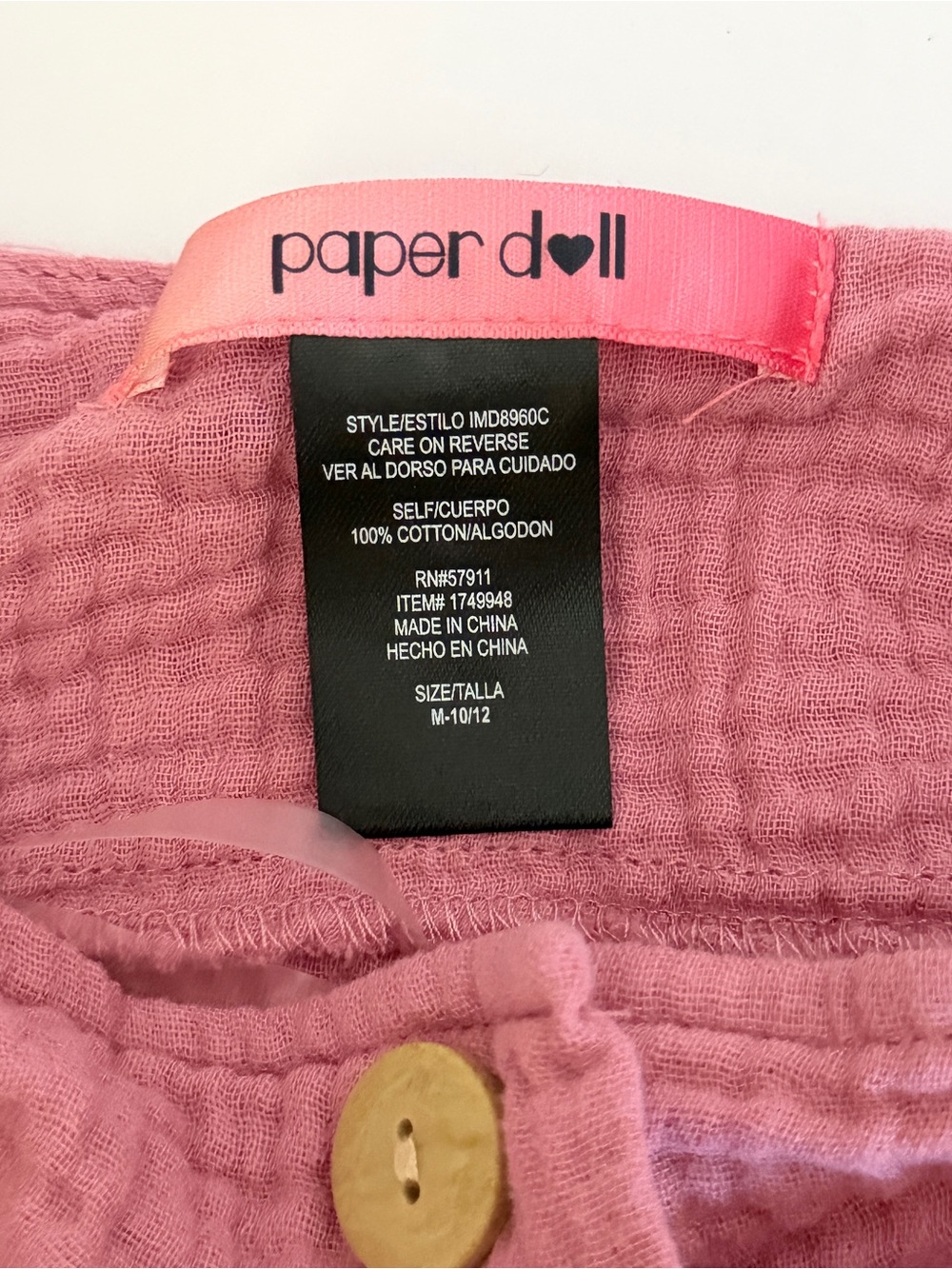 Pink Ruffle Summer Two-Piece Set - Picture 5 of 5